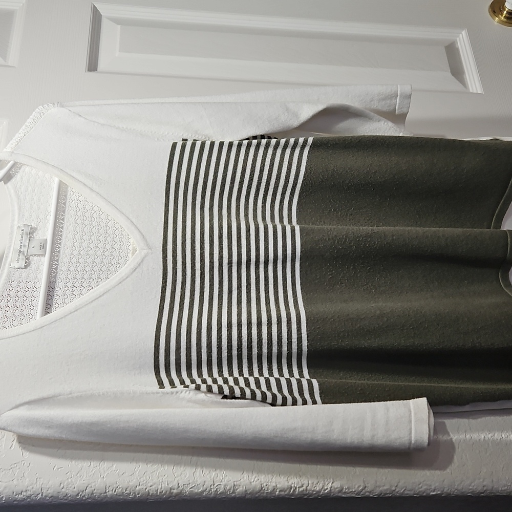 Christopher & Banks Signature Slimming Pants in Olive - Picture 3 of 5